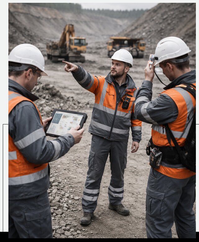 Система контроля персонала для горнодобывающей отрасли в Красном Сулине