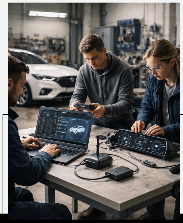 Разработка Connected Car и ПО для автопрома в Красном Сулине