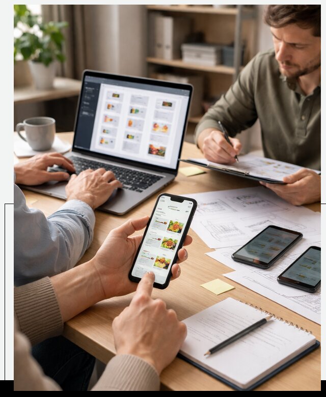 Разработка мобильного приложения торговой сети в Красном Сулине