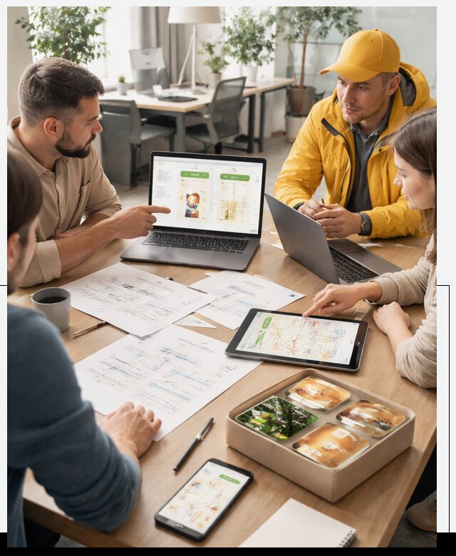 Разработка агрегатора доставки еды в Красном Сулине от 15309 р., АвикейКрл