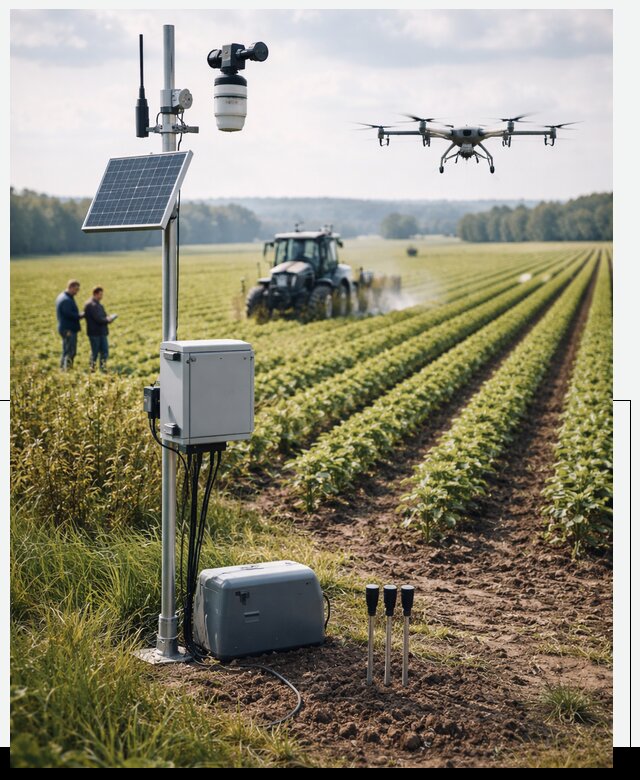 Разработка IoT мониторинга полей в Красном Сулине от 8675 р. | АвикейКрл